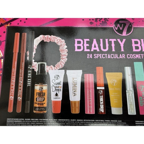 Beauty Blast Makeup Advent Calendar 2025 Beauty & Cosmetic 24 Items Open Box - Picture 5 of 6